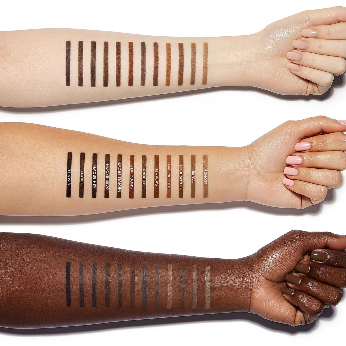 White Smoke Anastasia Beverly Hills - Brow Definer Mini 3-in-1 Easy Contour Pencil