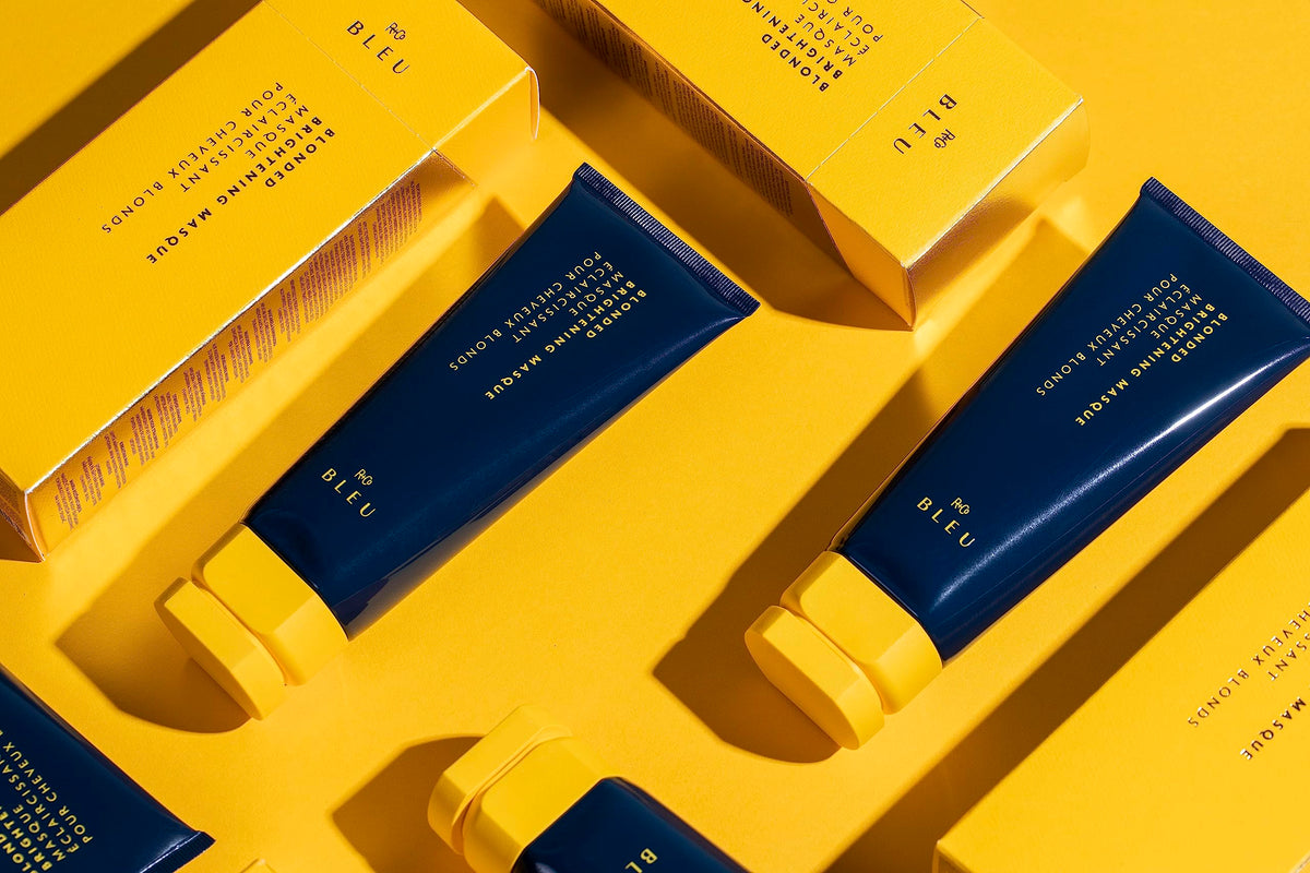 Gold R+Co BLEU BLONDED Brightening Masque, 5 Oz