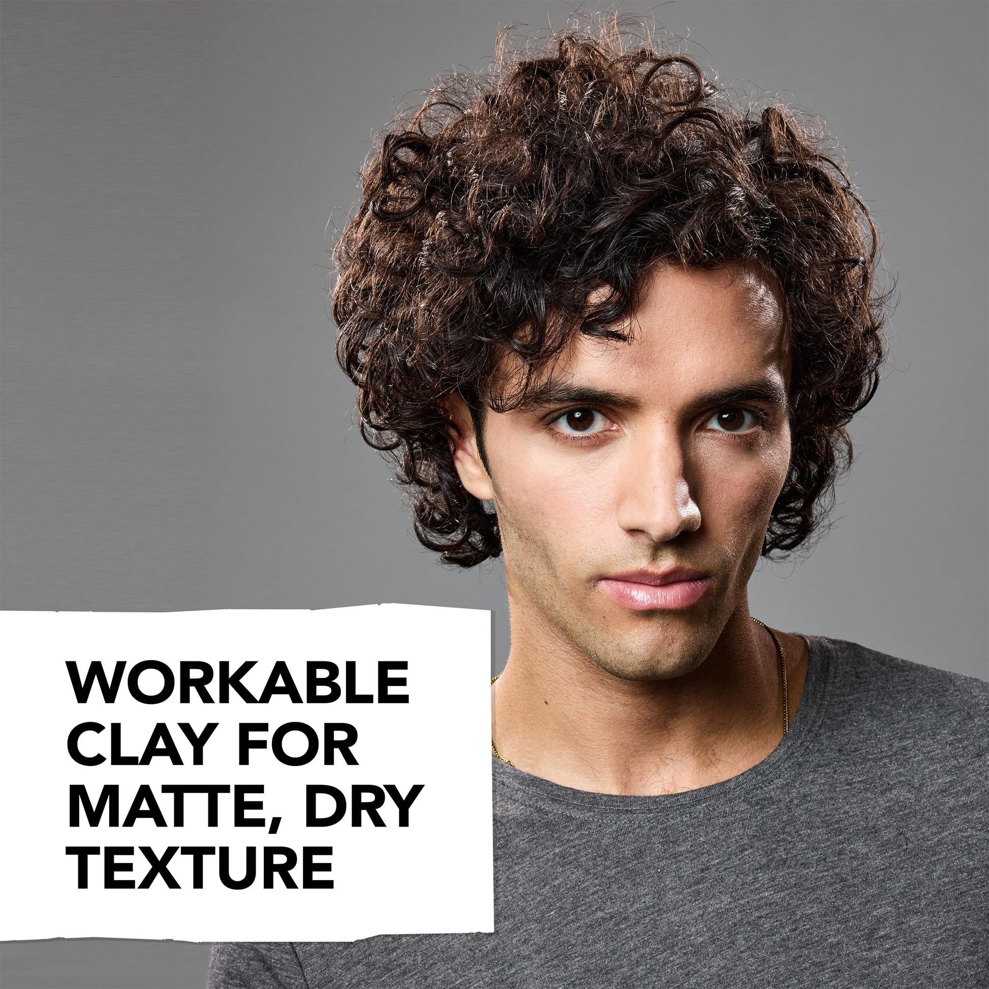 Dim Gray Bumble and bumble. Sumoclay Matte Texture Clay | Workable Texture, Moldable Hold + Matte Finish | With Kaolin Clay | For Short Fine to Medium Wavy, Straight Hair, 1.5 Ounce