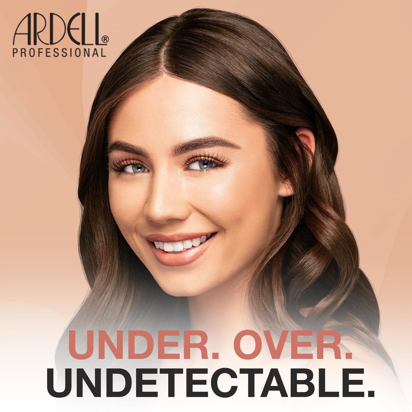 Tan Ardell Naked Clusters 420 – Seamless Individual Lashes, Reusable Lash Clusters with Invisiband, DIY Eyelash Cluster, Natural Look Lash Extensions, 50 ct