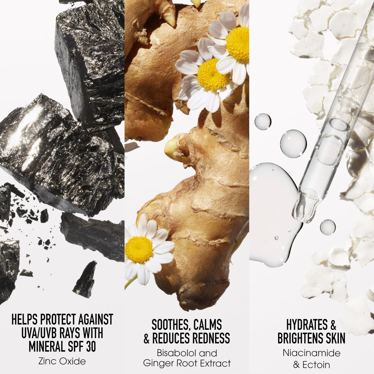 White Smoke bareMinerals BareSkin Daily Dewy Mineral Sunscreen, 1 oz