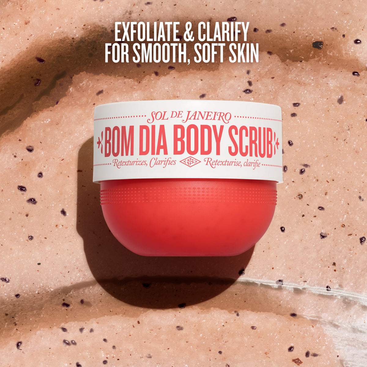 Tan Sol de Janerio Bom Dia Body Scrub 7.8 oz.