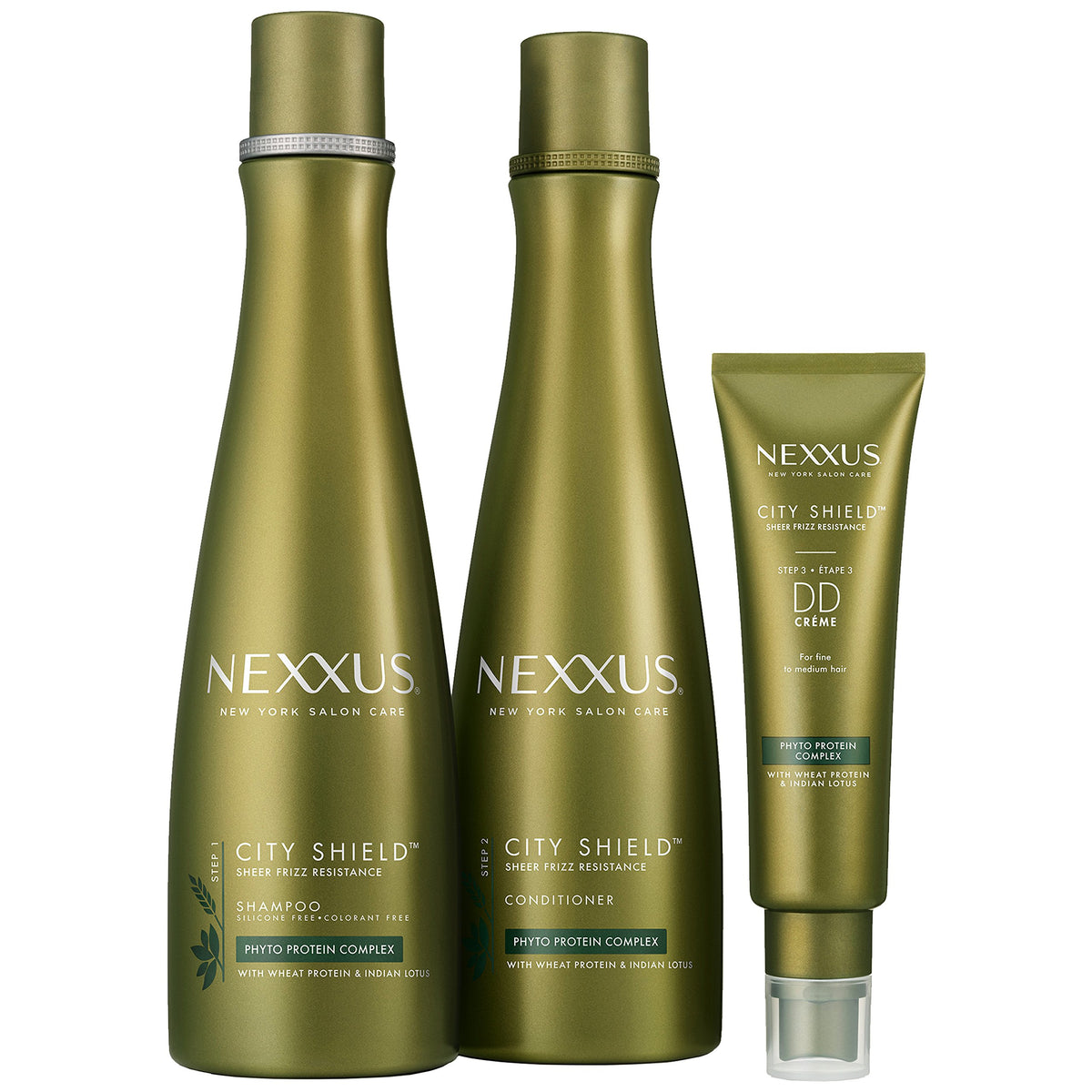 White Smoke Nexxus City Shield Hair Crème, for All Hair Types 1.93 oz