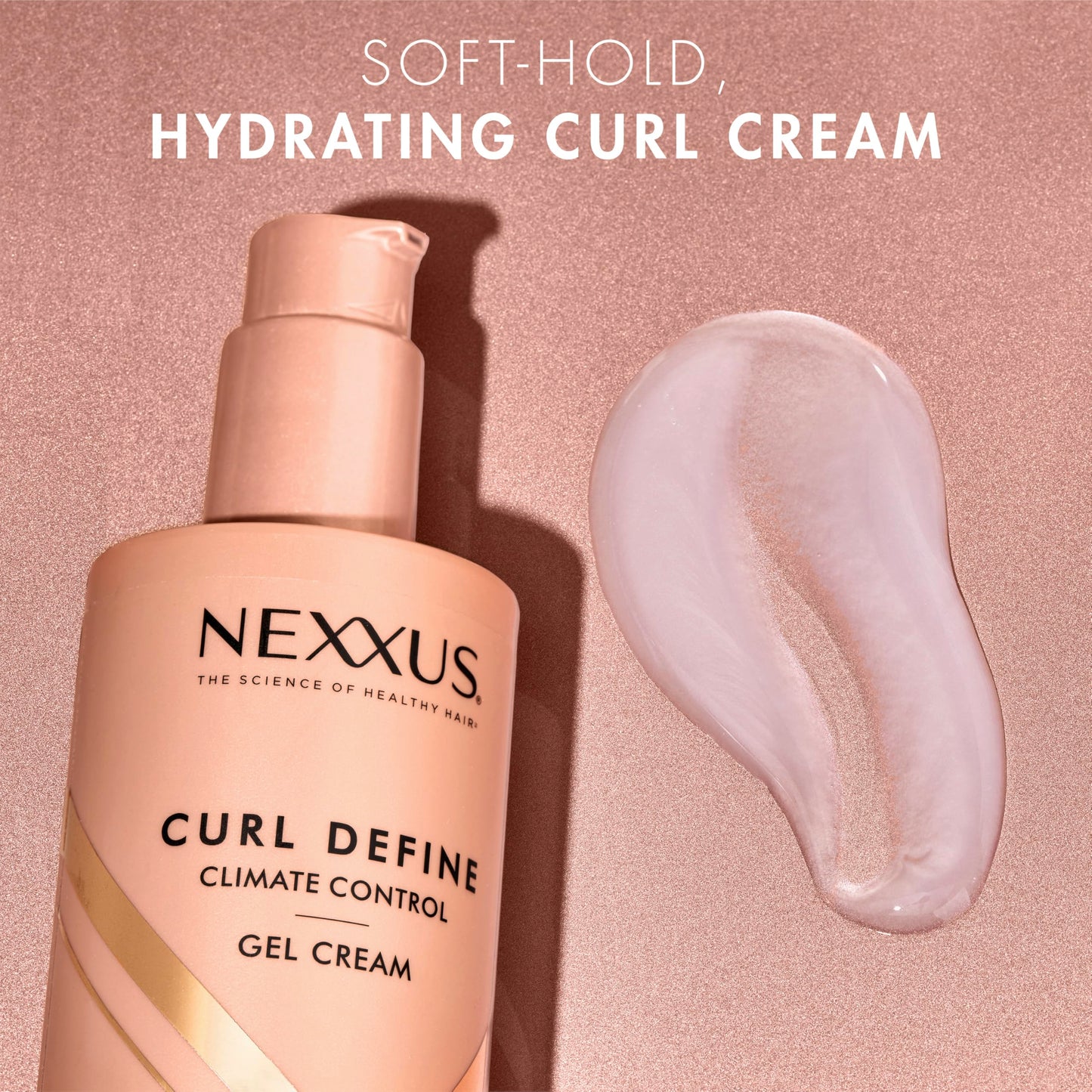 Rosy Brown Nexxus Styling Curl Define Curl Cream Climate Control Gel Cream Hair Cream Powered by Styleprotect Technology 8 oz