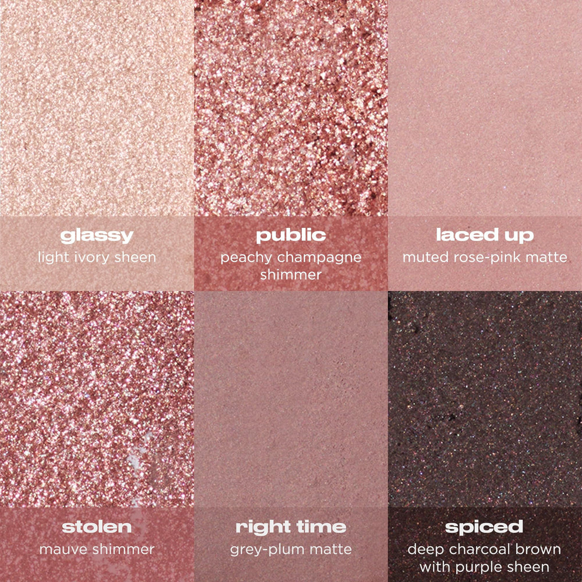 Tan Urban Decay Naked3 Mini Eyeshadow Palette - 6 Rosy Pink Neutral Shadows