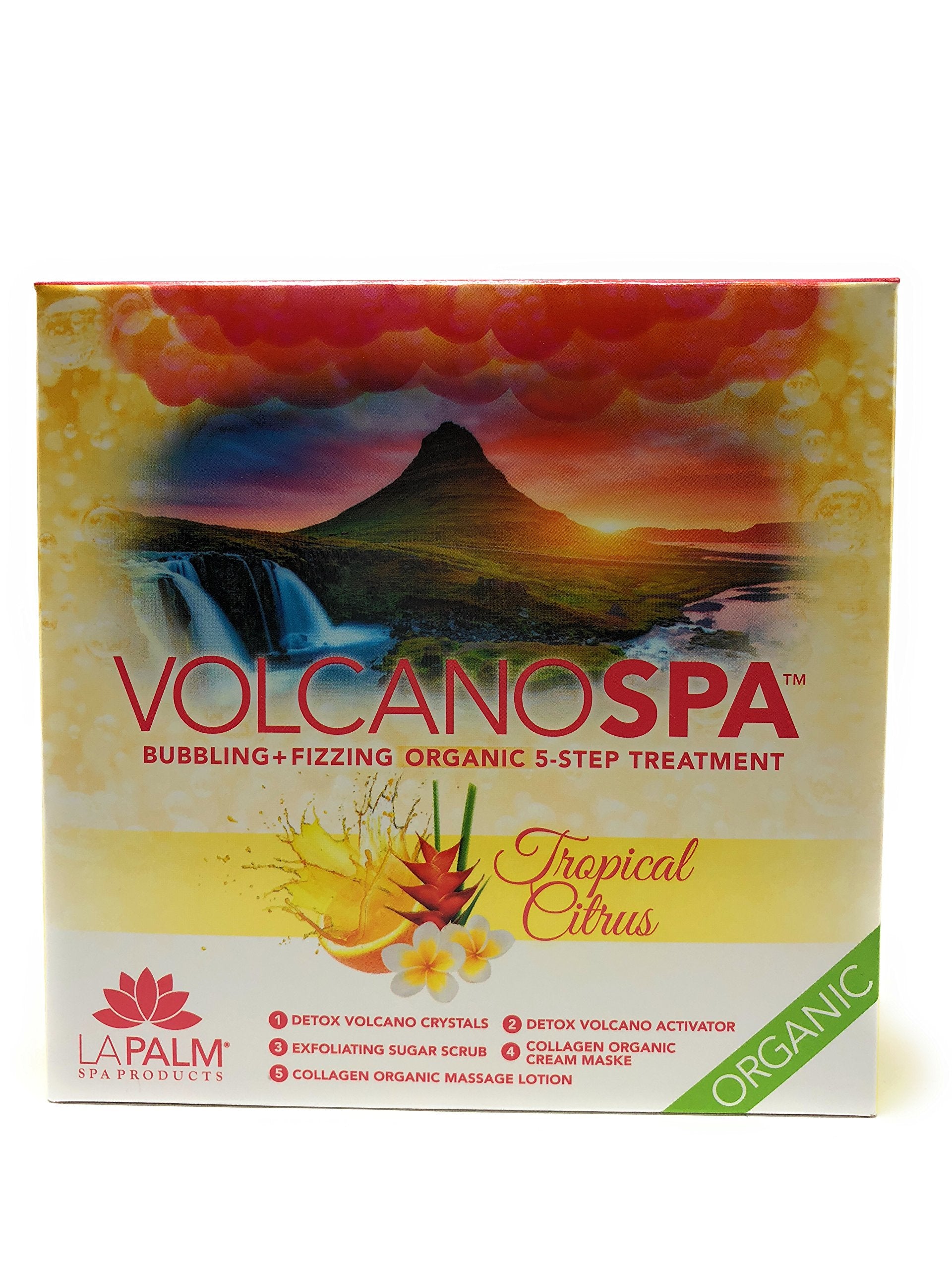 White Smoke Bubbling +Organic 5-Step Treatment – Tropical Citrus (4 packs) Y