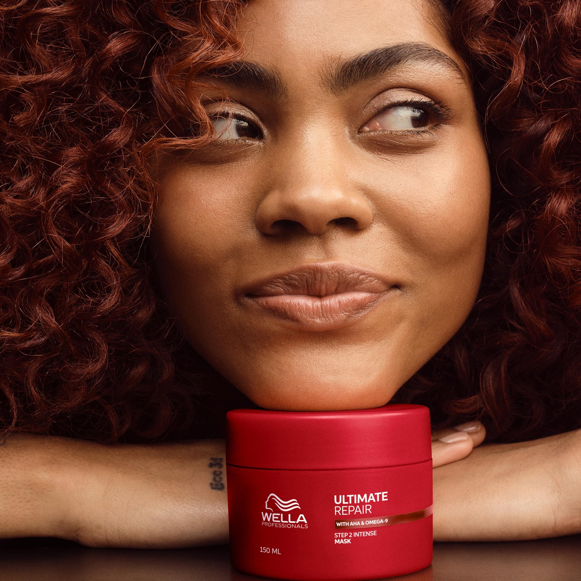 Black Wella Professionals ULTIMATE REPAIR Mask for Damage Hair | Deeply Nourishing | Strengthens & Smooths | 5 Fl Oz - Packaging May Vary