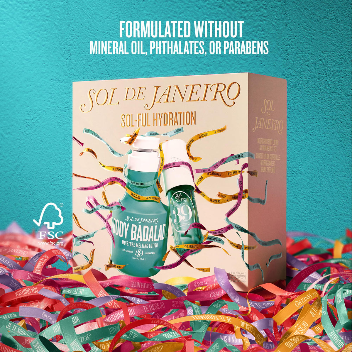 Medium Turquoise Sol de Janeiro Sol-ful Hydration Gift Set