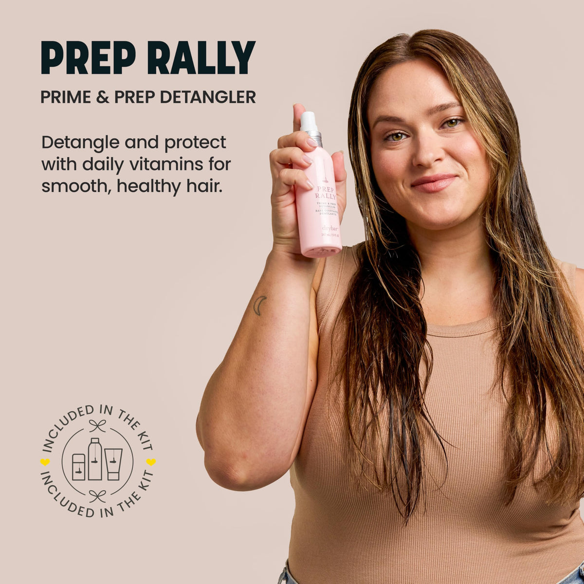 Light Gray Drybar House of Blowouts Starter Kit for Your Best Blowout