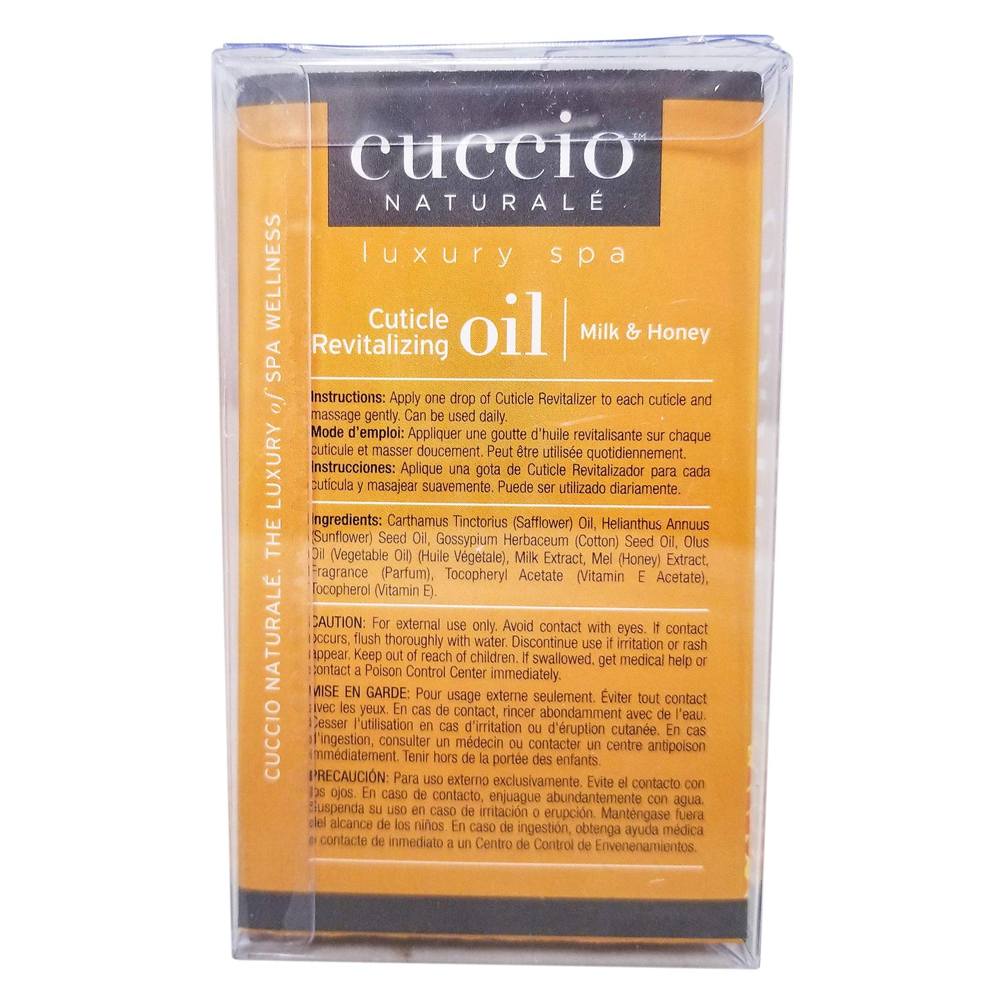 Chocolate Cuccio Revitalize Cuticle Oil, Milk and Honey,Super-Penetrating - Nourish, Soothe & Moisturize 2.5 Ounce (3)