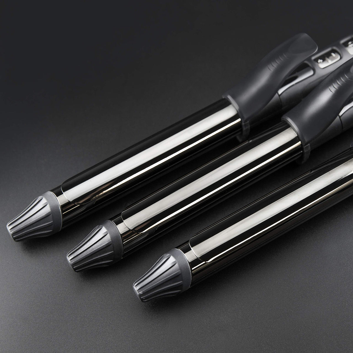 Dark Slate Gray FHI Heat Platform Ti Luster - Titanium Professional 1” Curling Iron