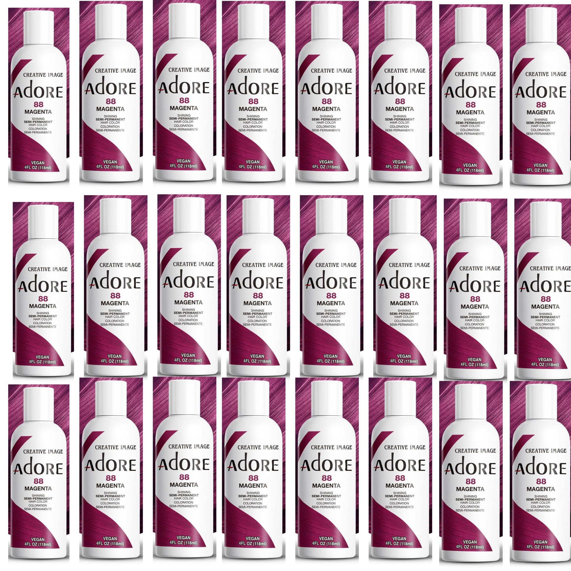 White Smoke Adore 088 Magenta (Pack of 24)