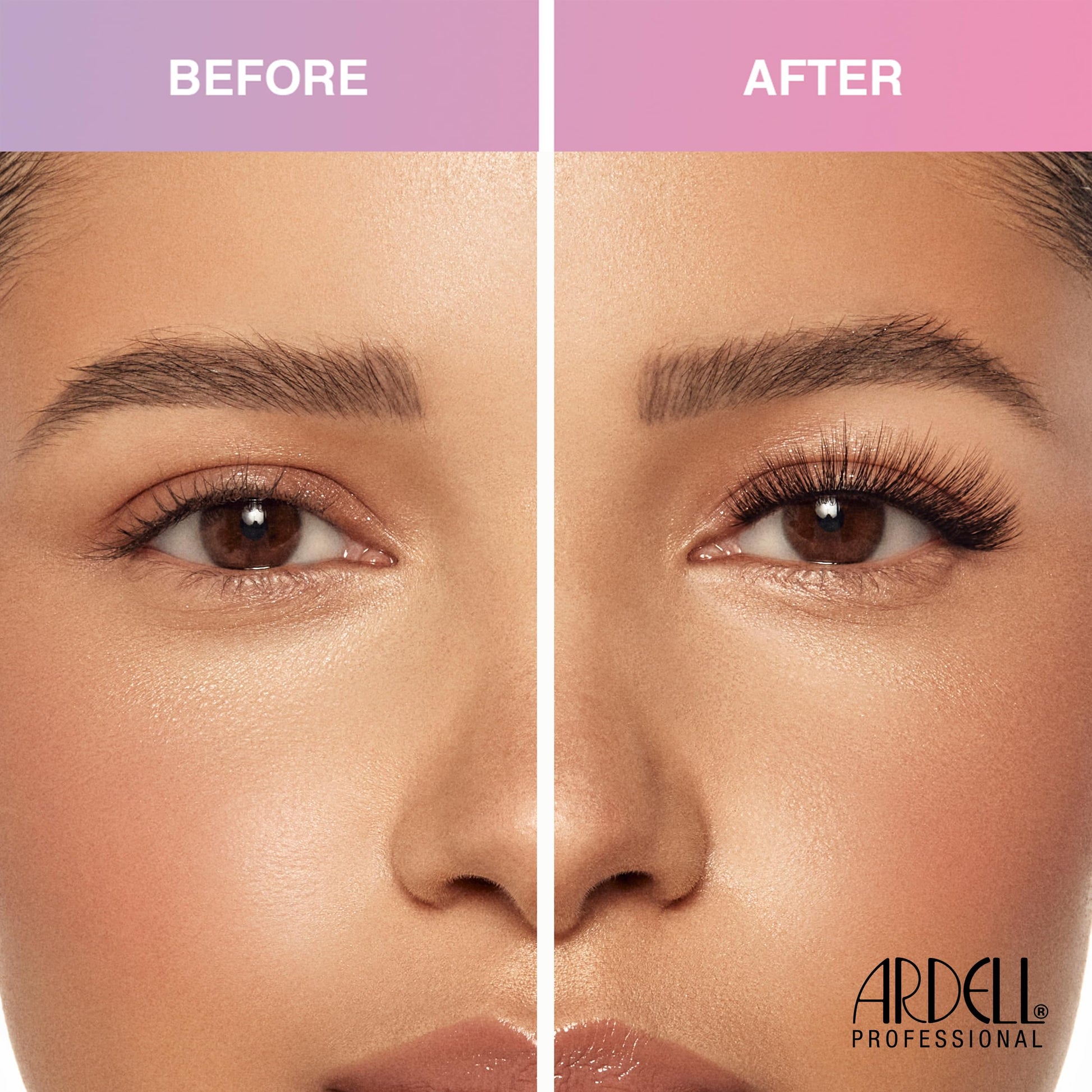 Dark Salmon Ardell Press On Overlash 3D Fauxmink Volume 854 – Self Adhesive Lash Clusters, No Glue Needed Eyelashes, Pre Glued Cluster Eyelash Extensions, 1 Pack