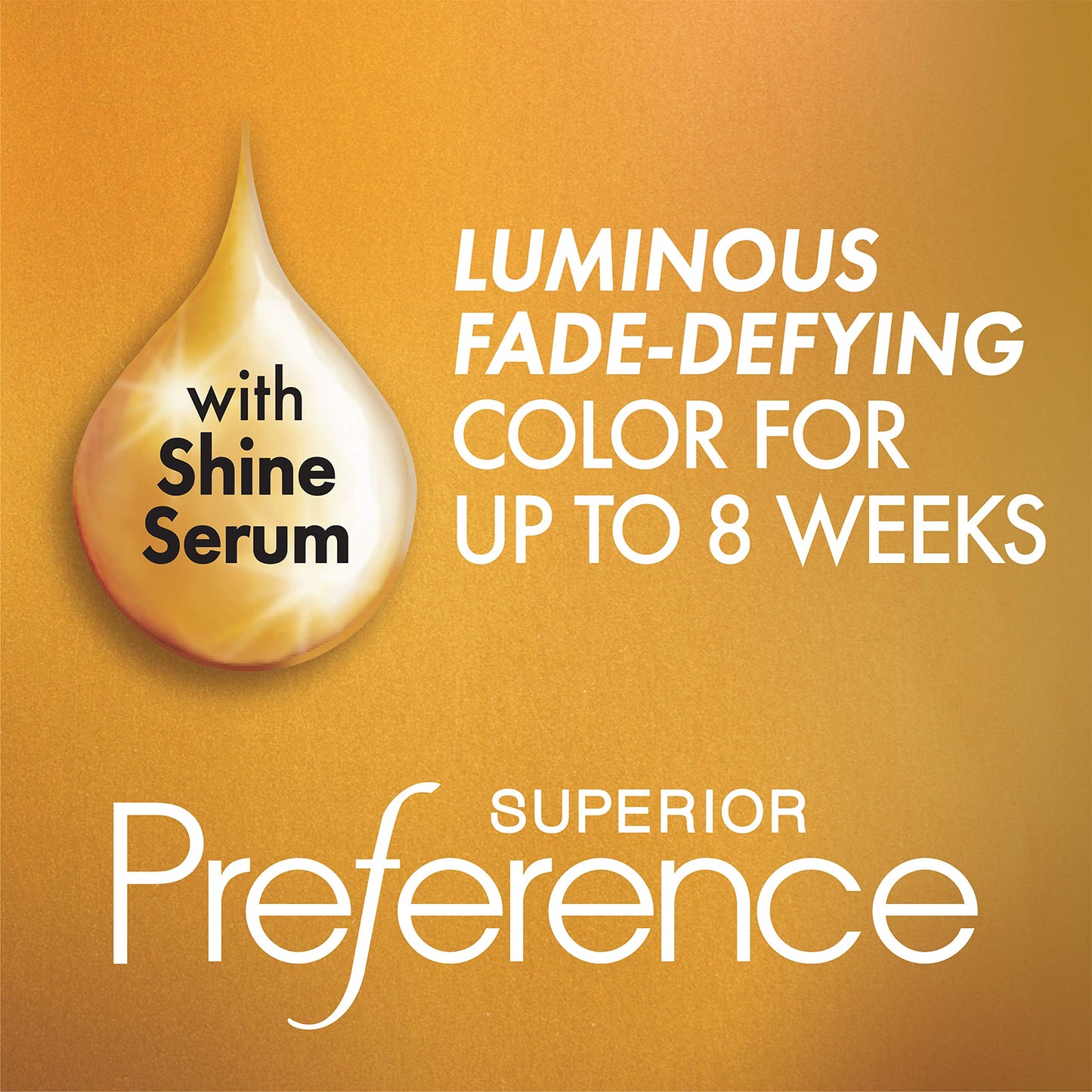 Goldenrod L'Oreal Paris Superior Preference Fade-Defying + Shine Permanent Hair Color, 8 Medium Blonde, Pack of 3, Hair Dye