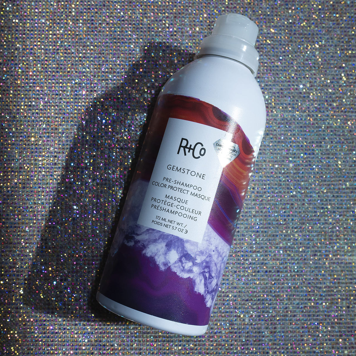 Dim Gray R+Co GEMSTONE Pre-Shampoo Color Protect Masque 2 Pack