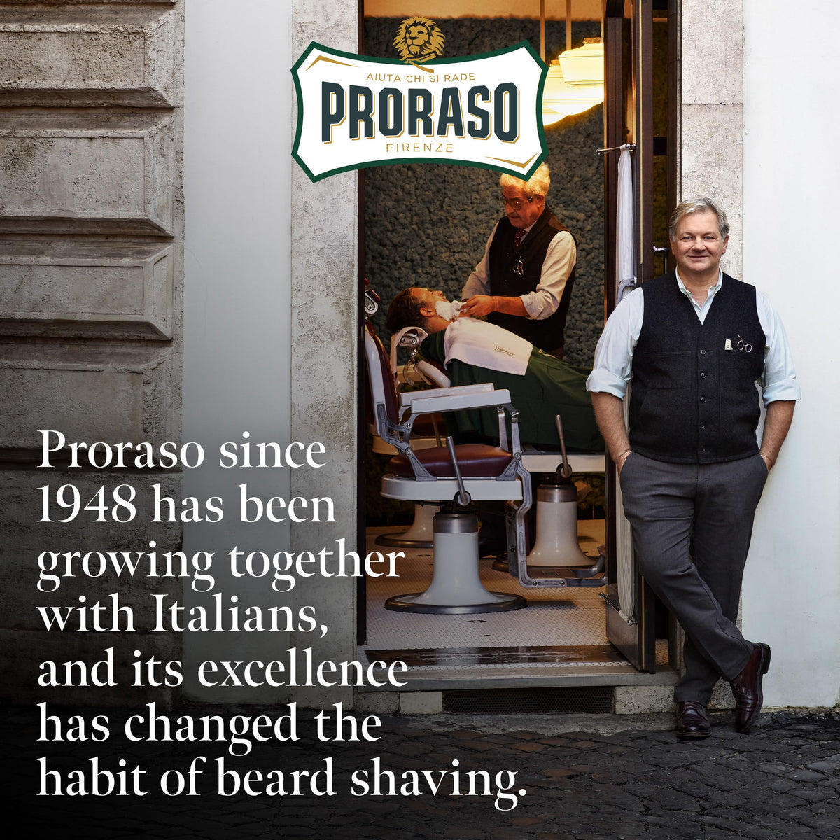 Dark Slate Gray Proraso Cypress and Vetvyer Cologne