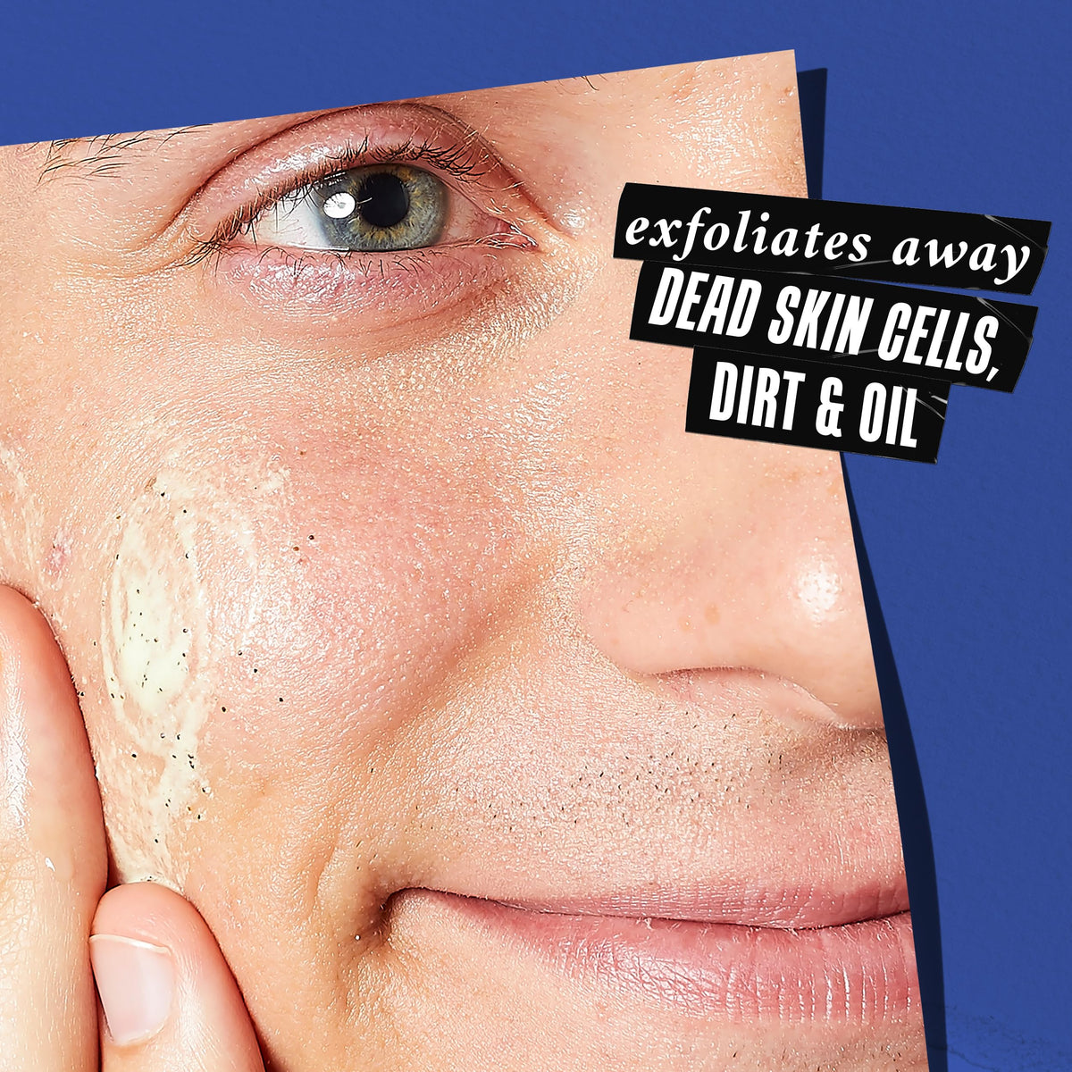 Peach Puff Kiehl's - Facial Fuel Face Men's Energizing Scrub, Exfoliates and Smooths Skin