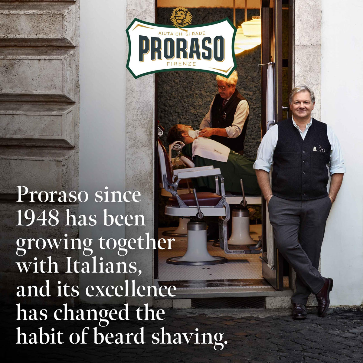 Dark Slate Gray Proraso Hot Oil Treatment for Beards - Beard Oil for Dry Hair - Conditions and Repairs Damaged Facial Hair - Four 0.6oz Treatments