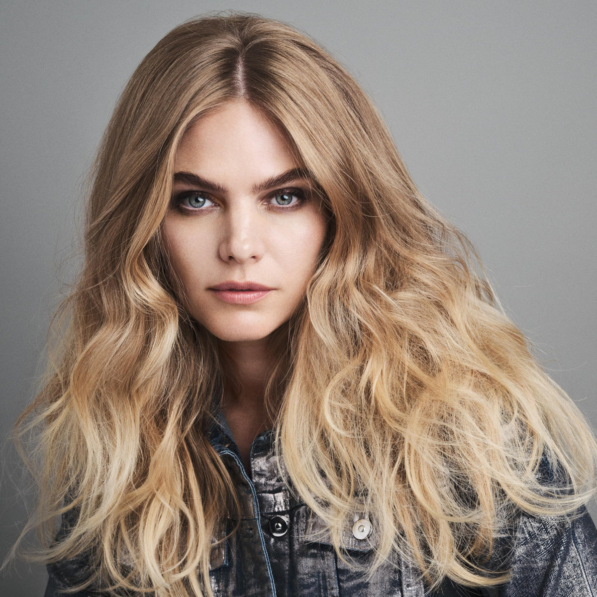 Dark Gray Bumble and bumble. Thickening Travel-Size Volumizing Hair Set for Fine Hair | Shampoo, Conditioner + Dry Texture Spray | 3-Piece Set | Travel Size