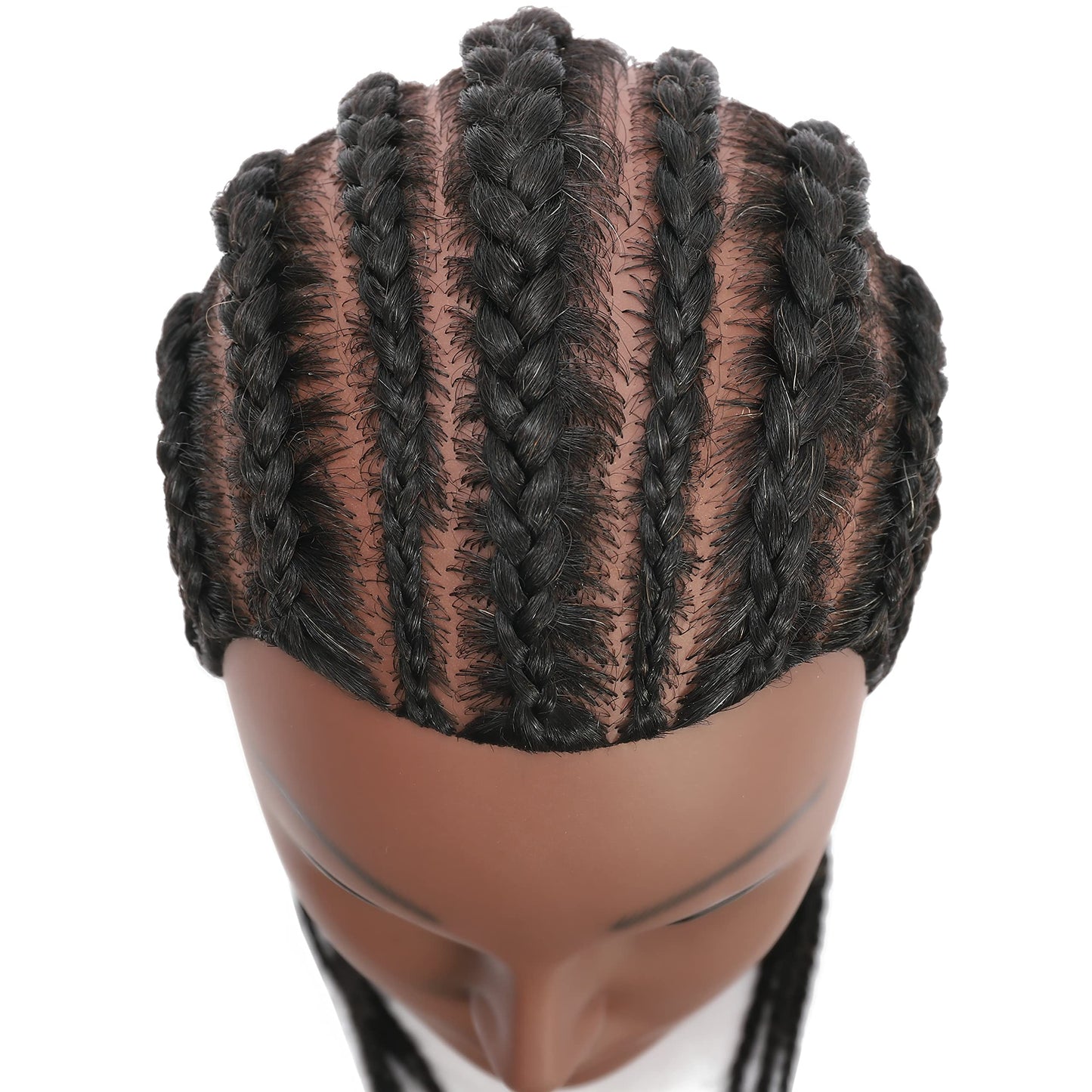 White Smoke TIANYOUHAIR Mannequin Head 100% Human Hair Cosmetology Manikin Doll Training Head with Stand for Hairdresser Practice Braiding Styling Coloring Bleaching Dyeing Cutting Updos Display