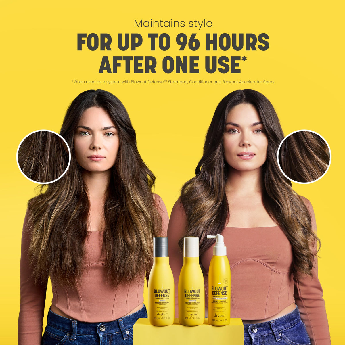 Gold Drybar Blowout Defense Strengthen & Extend Shampoo