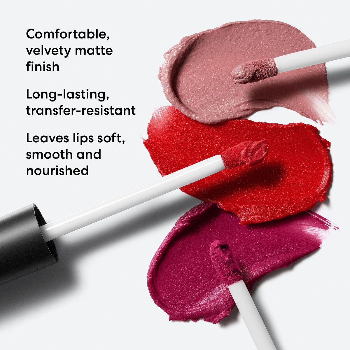 White Smoke bareMinerals Mineralist Lasting Matte Liquid Lipstick, Brave, 3.5ml