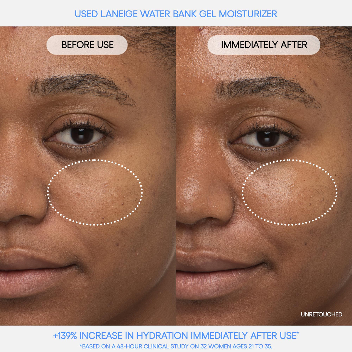 Saddle Brown LANEIGE Water Bank Blue Hyaluronic Gel Moisturizer