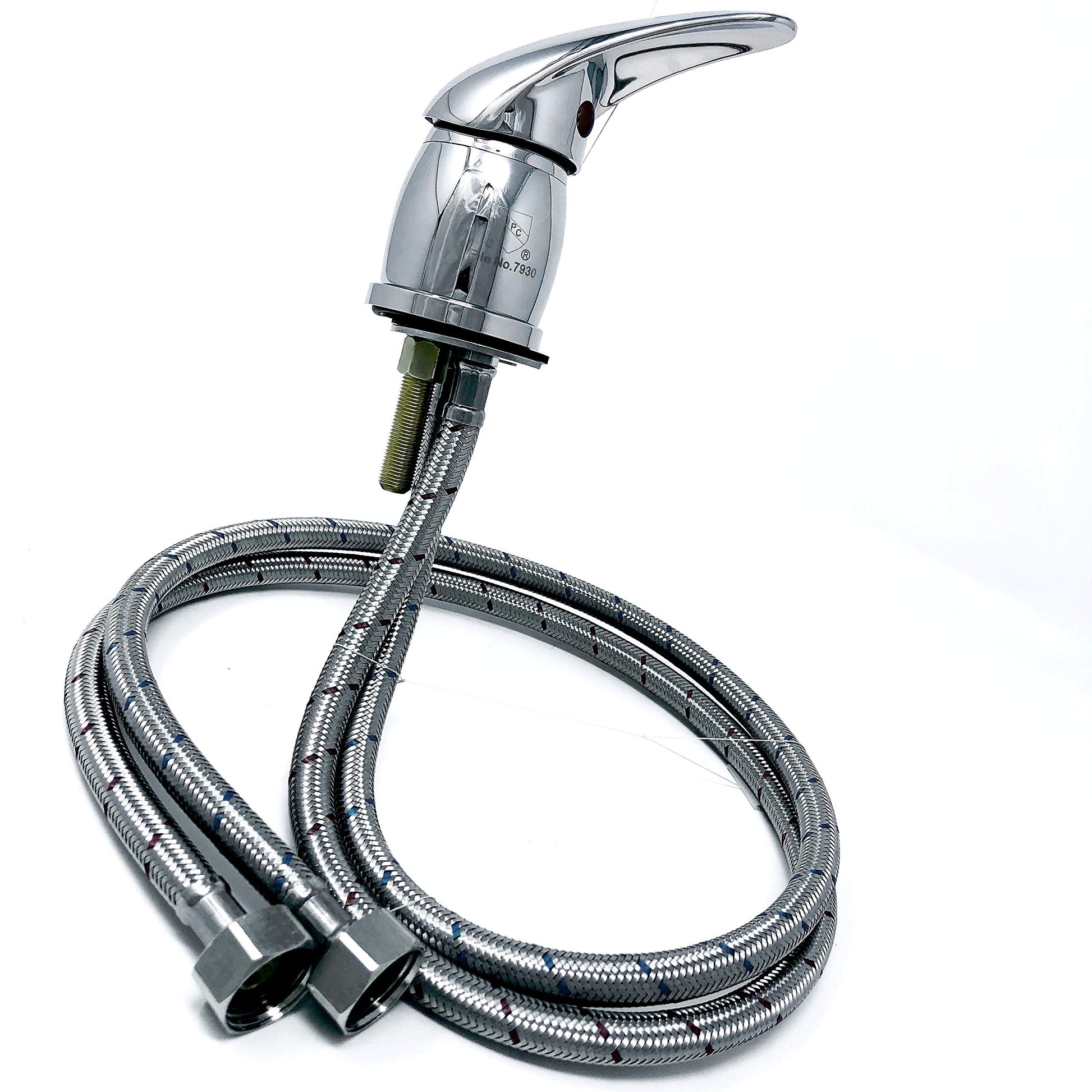 White Smoke Shampoo Faucet, fits most shampoo bowl or backwash unit by OMWAH