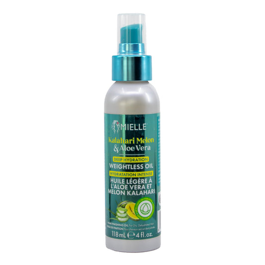 White Smoke MIELLE Kalahari Melon &amp; Aloe Vera Deep Hydration Weightless Oil (4oz)