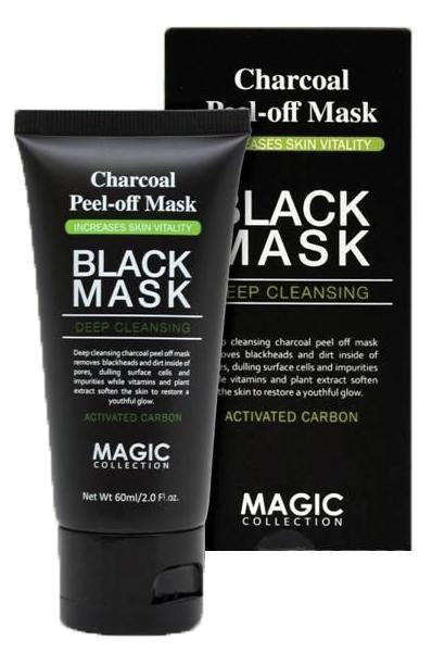 White Smoke MAGIC COLLECTION Charcoal Peel Off Black Mask