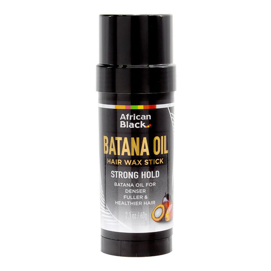 Black AFRICAN BLACK CONTROL Batana Hair Wax Stick (2.1oz)