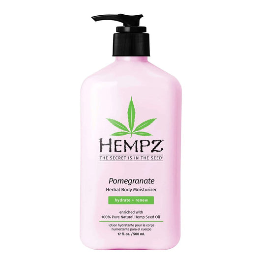 White Smoke HEMPZ Pomegranate Herbal Body Moisturizer