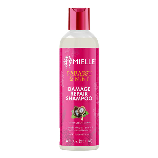 White Smoke MIELLE Babassu &amp; Mint Damage Repair Shampoo (8oz)