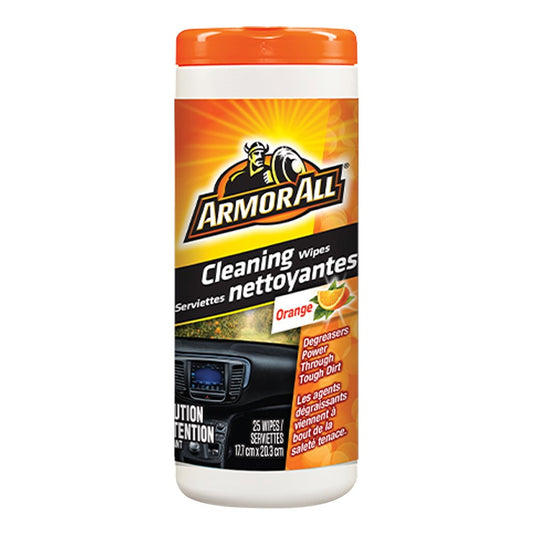Antique White ARMOR ALL Orange Cleaning Wipes (25 wipes)