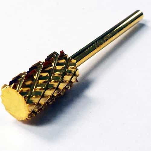 White Smoke Startool Carbide ST4X 3/32 S. 4X. Coarse Gold Chamfer 0366AA