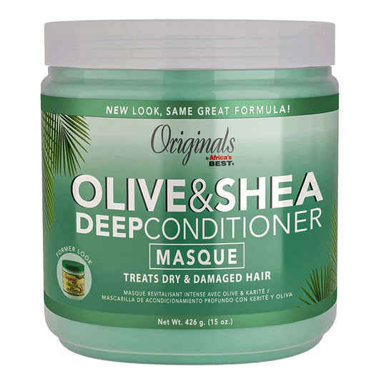 Gray AFRICA'S BEST Originals Olive &amp; Shea Deep Conditioner Masque (15oz)