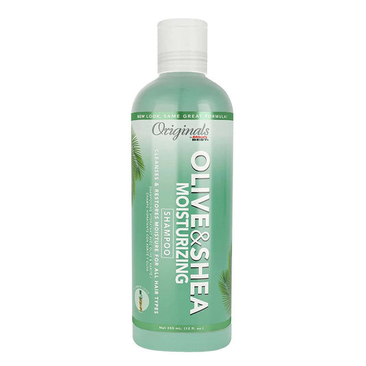 White Smoke AFRICA'S BEST Originals Olive &amp; Shea Moisturizing Shampoo (12oz)