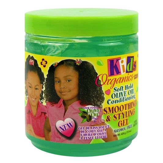 Olive Drab AFRICA'S BEST Kids Originals Olive Oil Smoothing &amp; Styling Gel (15oz)