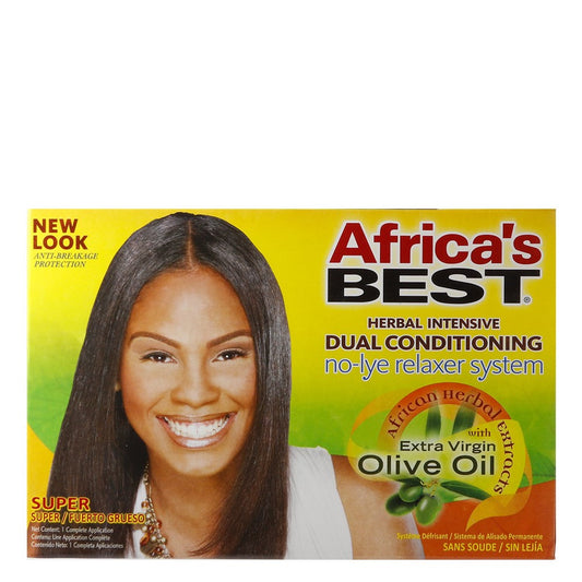 Dark Slate Gray AFRICA'S BEST Relaxer Kit (Super)