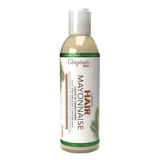 White Smoke AFRICA'S BEST Originals Liquid Hair Mayonnaise Leave-In Conditioner (6oz)