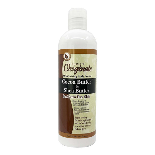 White Smoke AFRICA'S BEST Ultimate Originals Cocoa &amp; Shea Butter Body Lotion (12oz)