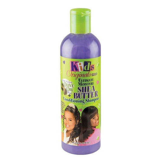 White Smoke AFRICA'S BEST Kids Originals Shea Butter Conditioning Shampoo (12oz)