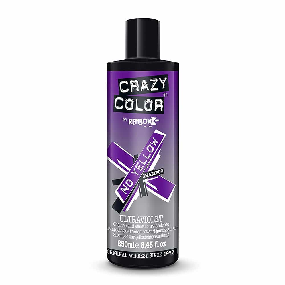 White Smoke Crazy Color No Yellow Shampoo Ultraviolet 8.45 oz 003605