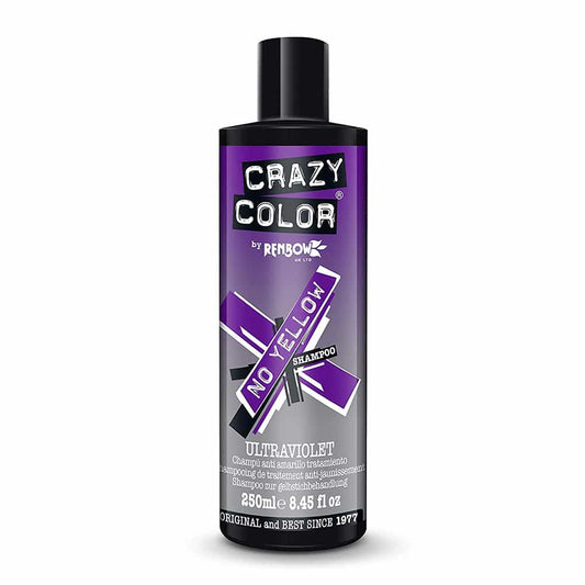 White Smoke Crazy Color No Yellow Shampoo Ultraviolet 8.45 oz 003605