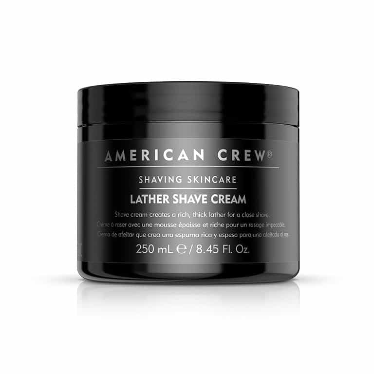 Black American Crew Lather Shave Cream 8.45 fl oz/ 250 ml 00033