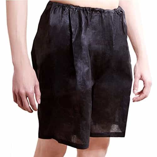 White Smoke Dukal Disposable Boxer Black L/XL - 900532 / 07721