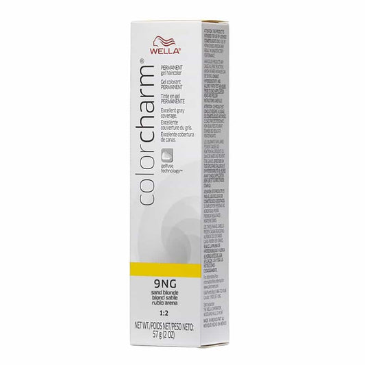 Light Gray Wella C.C. Gel Hair Color 9NG Sand Blonde 2 oz 02907