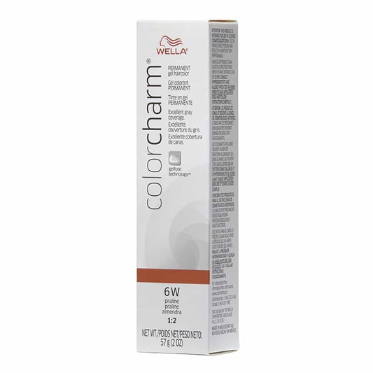 Light Gray Wella C.C. Gel Hair Color 6W Praline 2 oz 02932