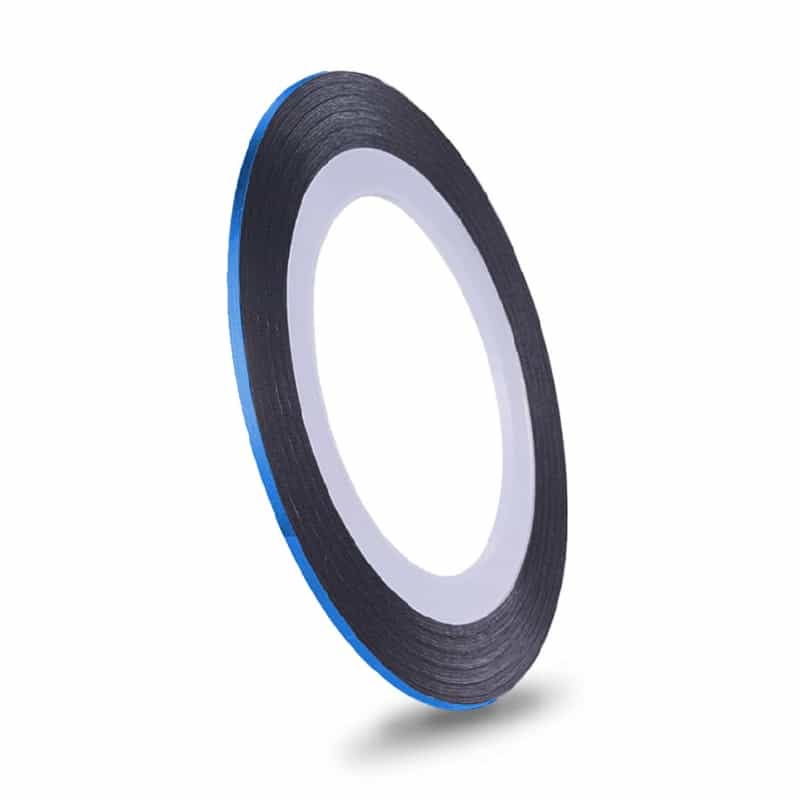 White Smoke Nail Art Striping Tape - 0.5mm - Laser Ocean Blue