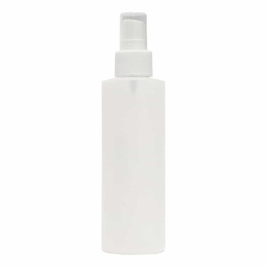 Lavender Cylinder Spray Bottle 4 oz - White 00614